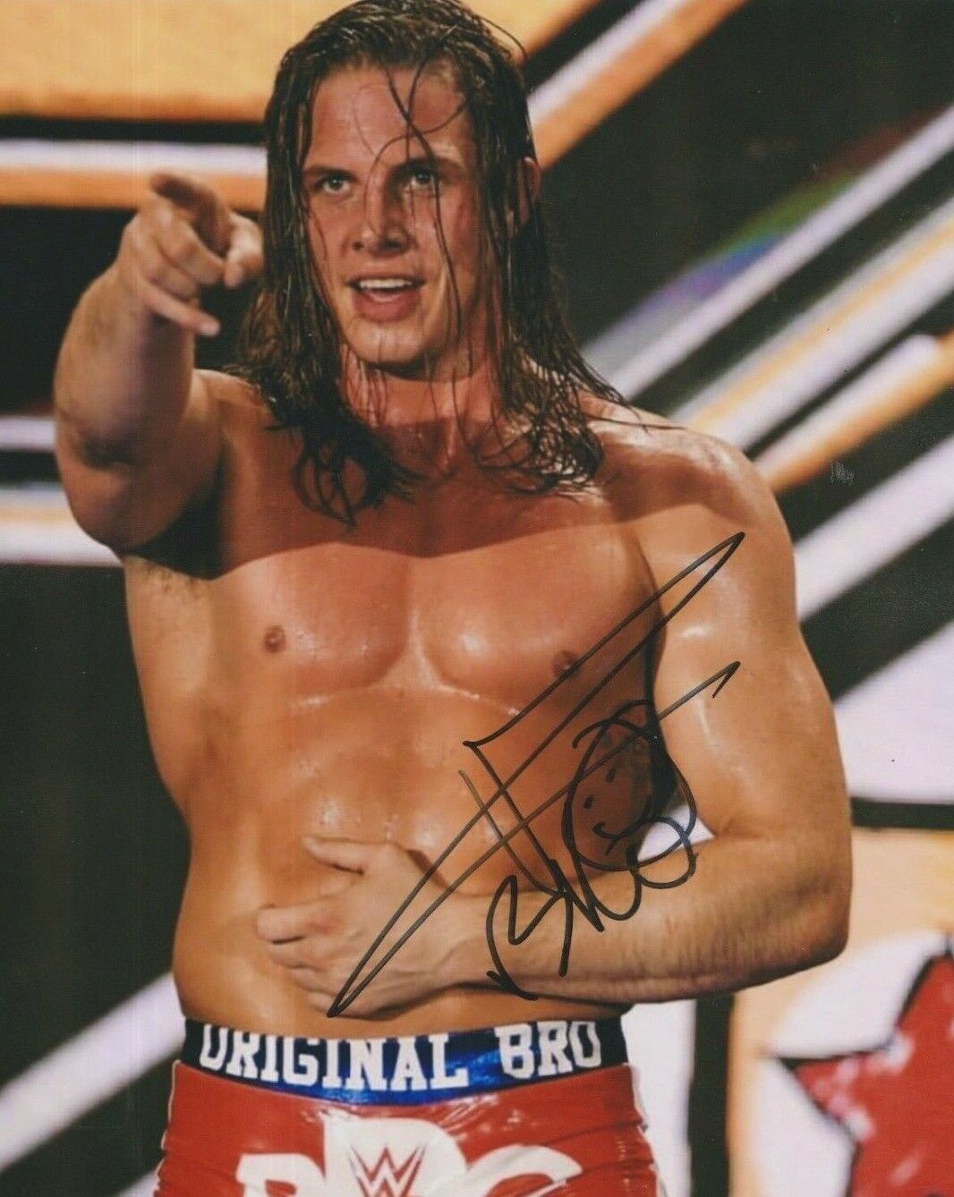 Matt Riddle (WWE) **HAND SIGNED** 10x8 Photo Poster painting ~ AUTOGRAPHED