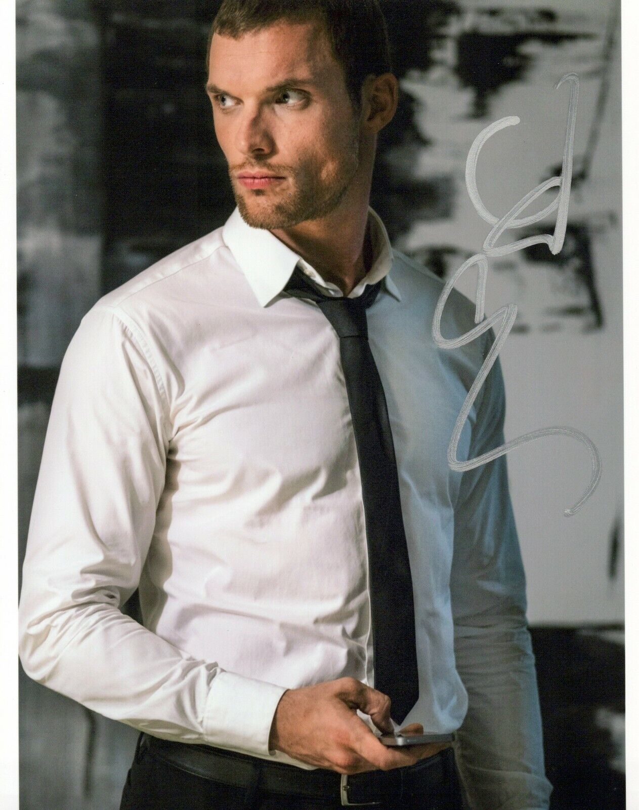 Ed Skrein The Transporter Refueled autographed Photo Poster painting signed 8x10 #9 Frank Martin