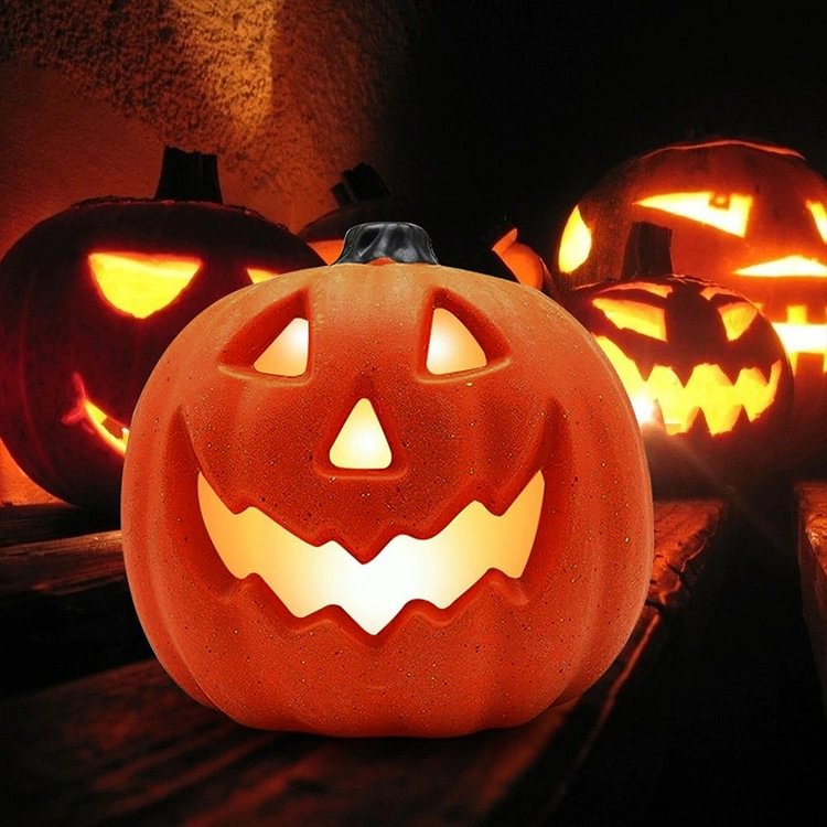 Halloween Pumpkin Lantern Skull Decoration