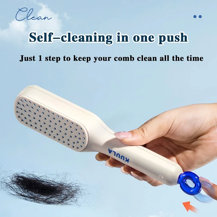 🔥2024 NEW YEAR SALE-One-pull Clean Massage Comb