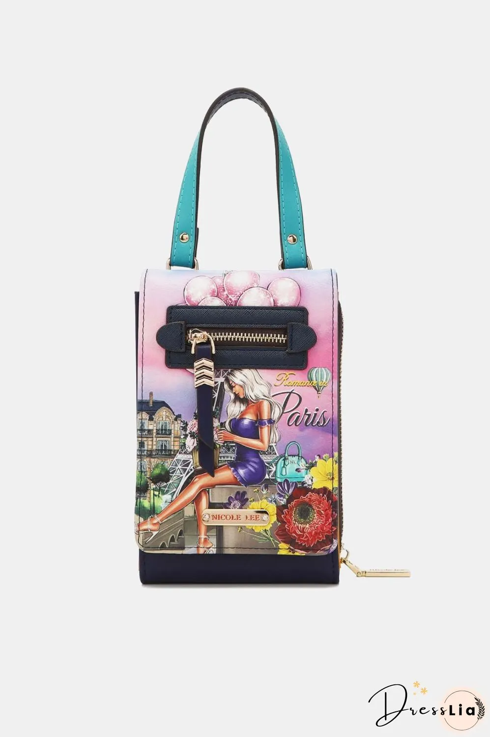 Nicole Lee USA Small Crossbody Wallet