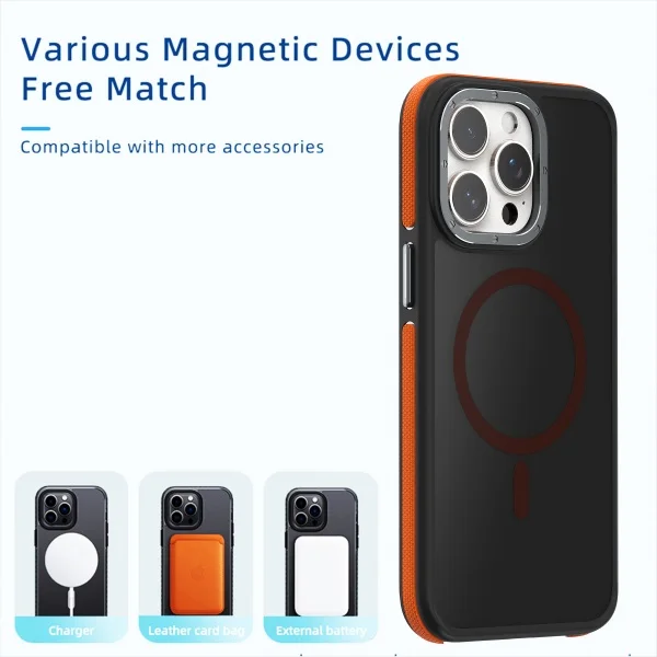 Apple Skin-feel Matte Magnetic Phone Case