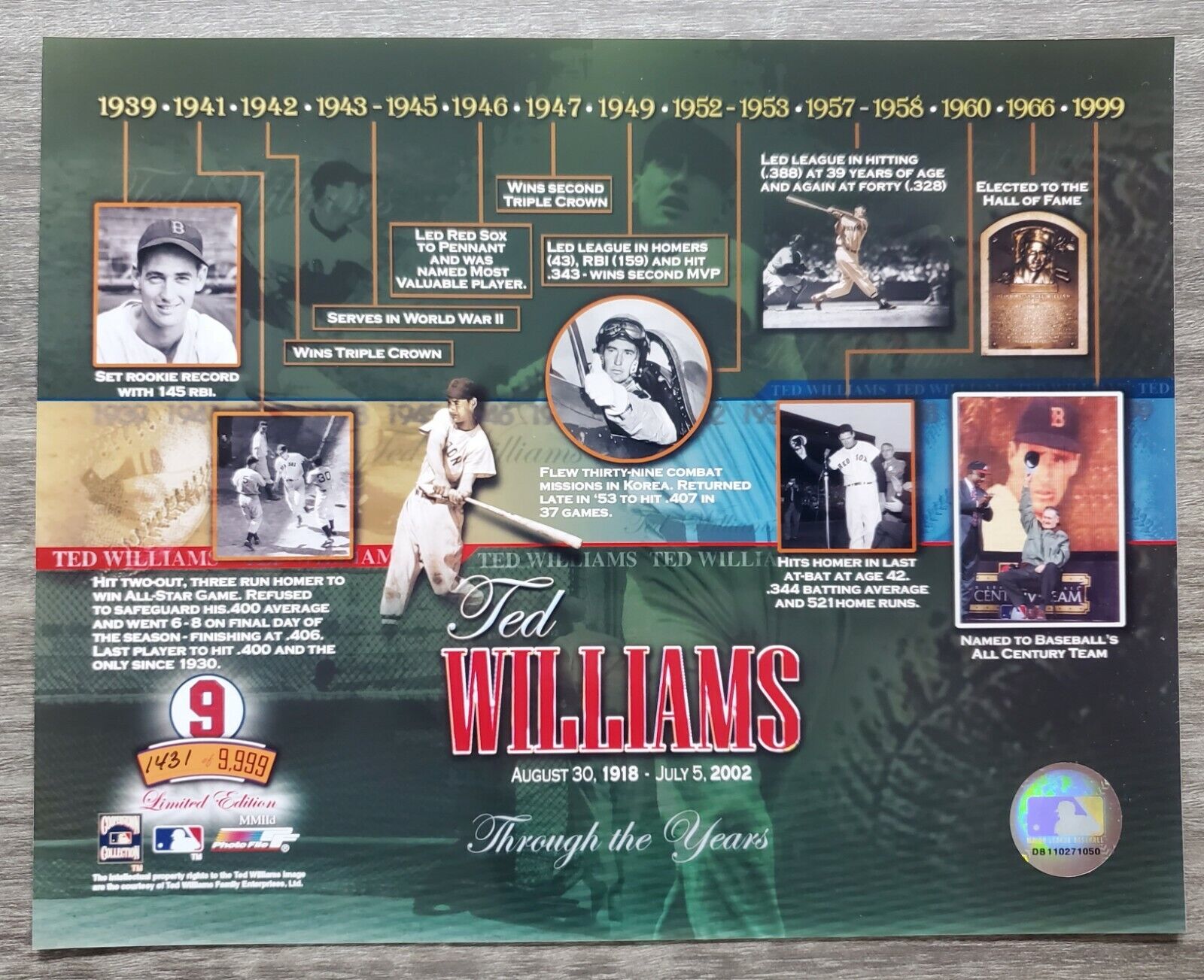 Unsigned Ted Williams 8x10 Photo Poster painting Print Photo Poster paintinggraph Photo Poster painting File MLB Boston Red Sox