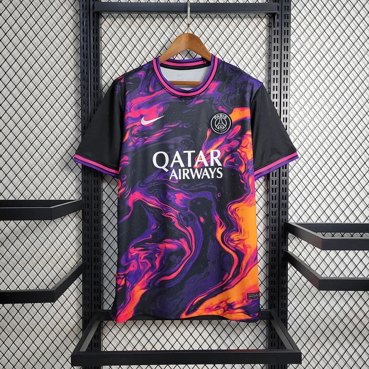 Paris Saint-Germain Bunt Limited Edition Shirt Kit 2023-2024 - Black