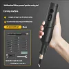 Small Fully Automatic Chisel Woodworker Bonsai Root Carving Lithium Battery Handheld Carving Machine Set