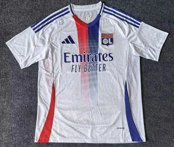 Lyon Home Shirt 2024-25 - Fan Edition