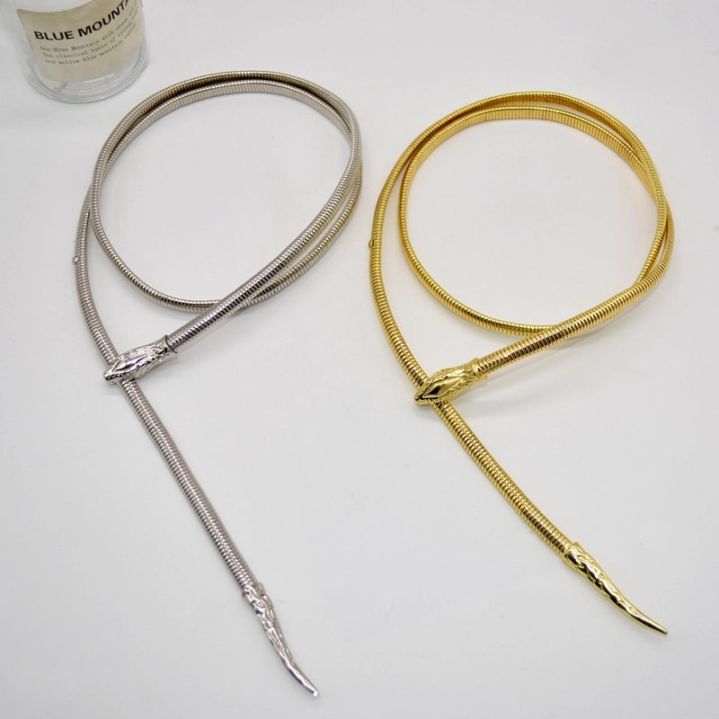 Hip-Hop Snake Metal Women’s Chain Belts