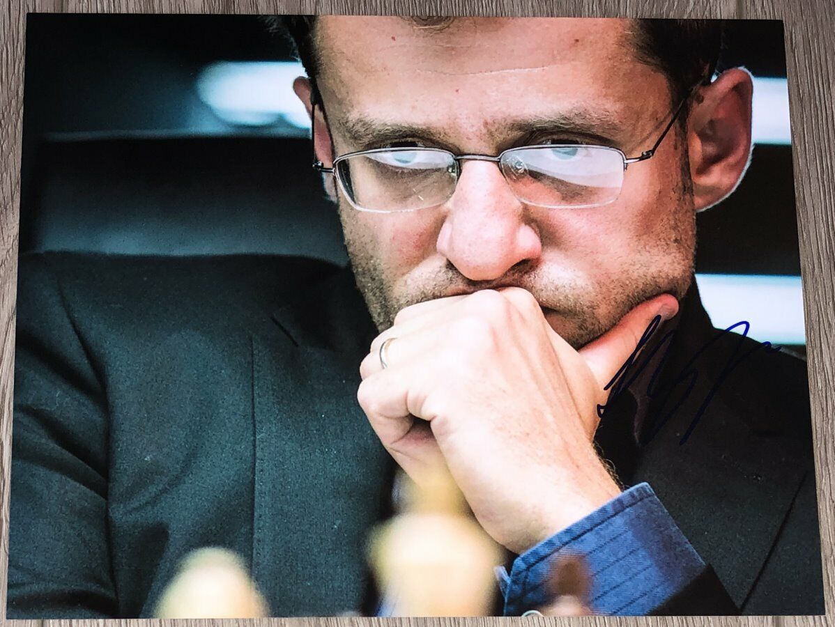 CHESS GRANDMASTER LEVON ARONIAN SIGNED AUTOGRAPH 8x10 Photo Poster painting D w/EXACT PROOF