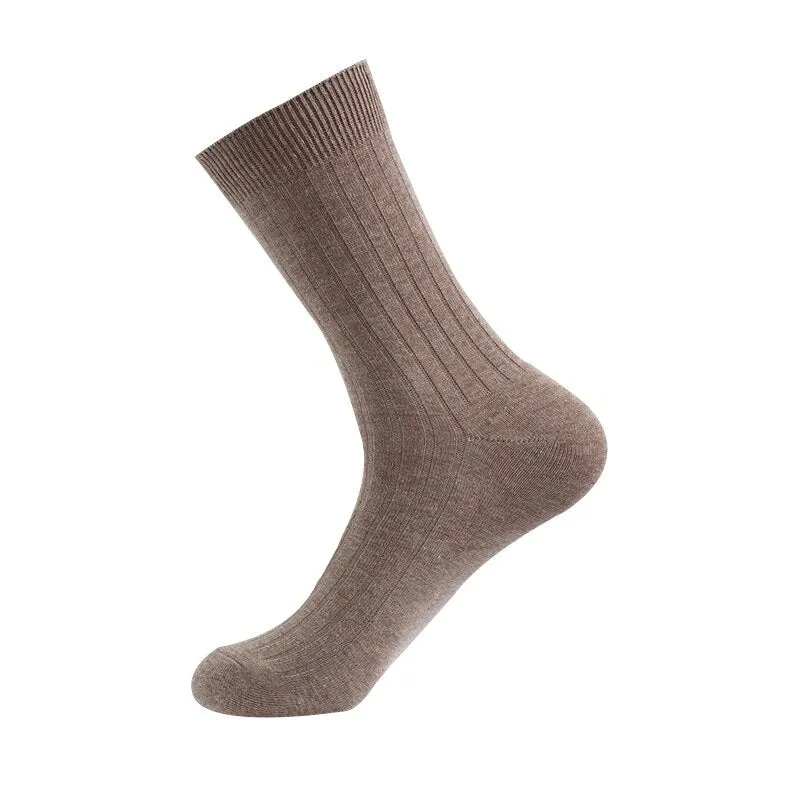 Men and Women Couple Socks Autumn Spring Cotton Rib Solid Colors Harajuku Crew Fashion Street Casual Middle Tube Unisex Sock