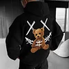 Bear Expression Unisex Hoodie by Inlyline