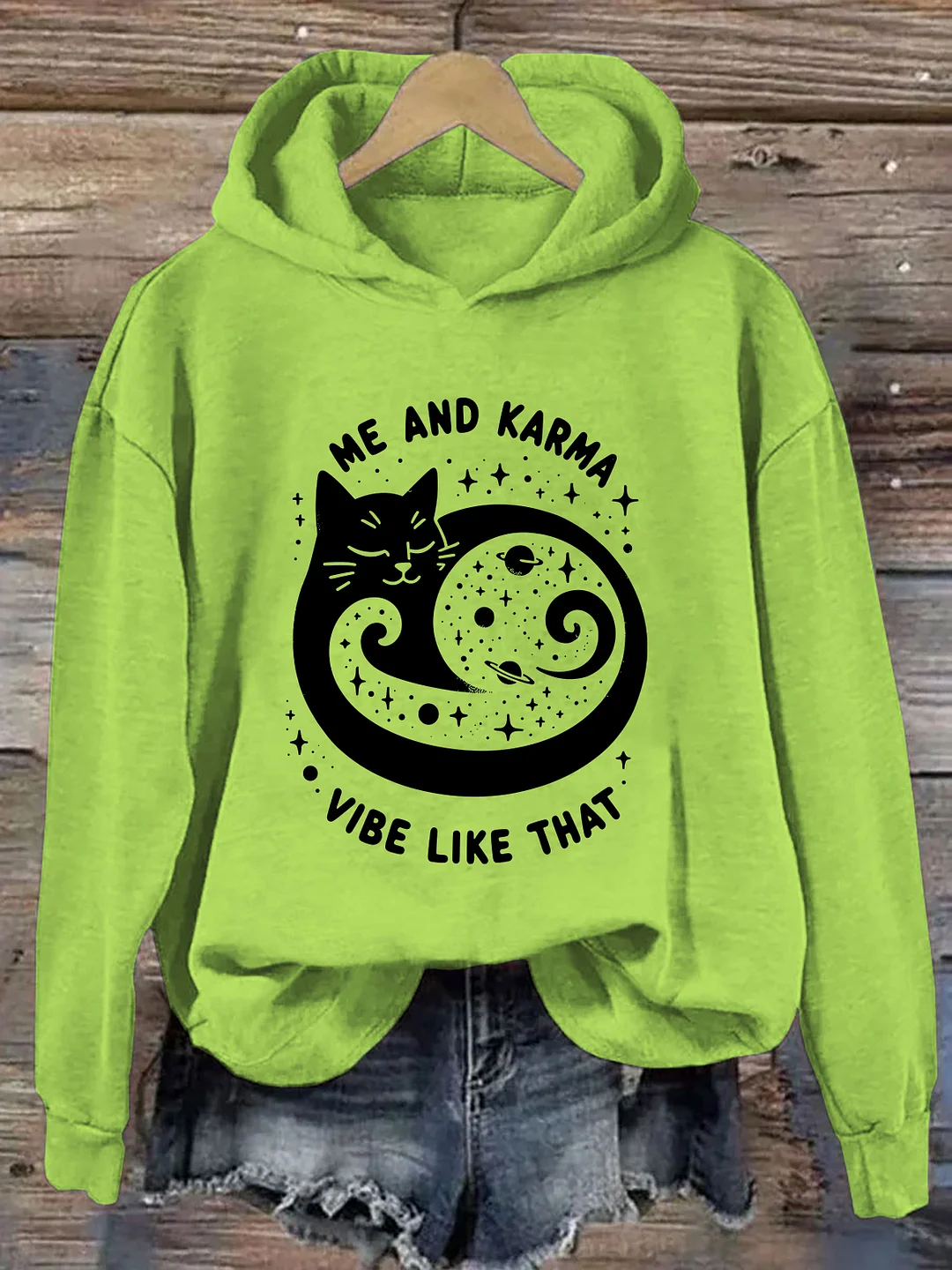 Me And My Karma Vibe Like That Hoodie