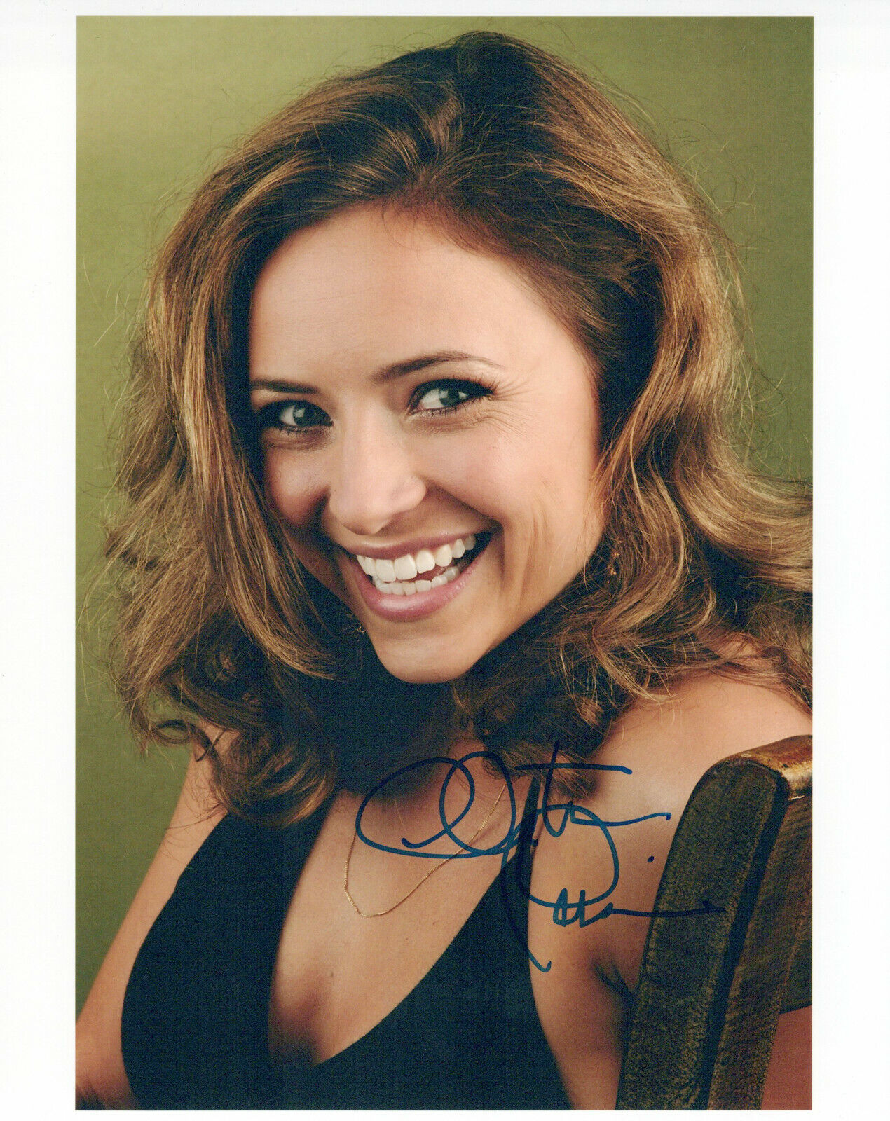 Christine Lakin glamour shot autographed Photo Poster painting signed 8x10 #9 Step By Step