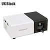 HD 1080P Mini LED Projector 1080P Home Media Player 400 Lumen 320x240 w/ Remote
