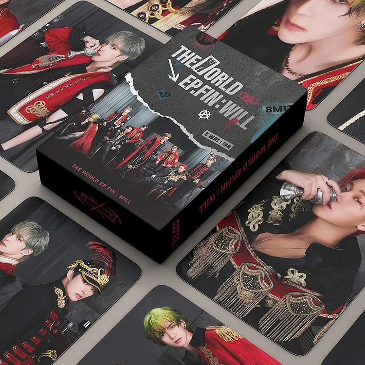 ATEEZ THE WORLD EP.FIN : WILL Poster Photocard officialateezshop