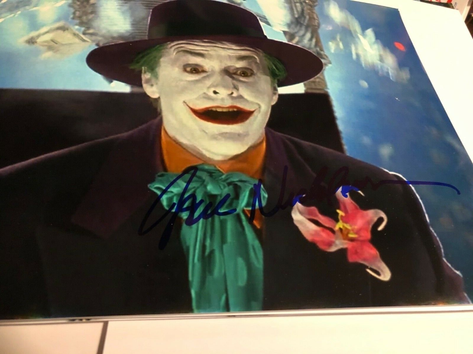 JACK NICHOLSON JOKER signed 8 x 10 Photo Poster painting sexy picture super duper hot