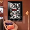 Black & White Manga Slice Art Decorative Painting - Demon Slayer: Kimetsu No Yaiba Decorative Painting - JuZi Studio