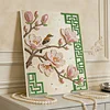 DIY Pearl Painting Flowers and Birds for Home Wall Decor with Frame(40x30cm)