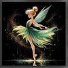 Ballet Fairy Silhouette-11CT Stamped Cross Stitch 40*40cm tapestrymarket