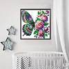 Diamond Painting-DIY Crystal Rhinestone Flower Butterfly