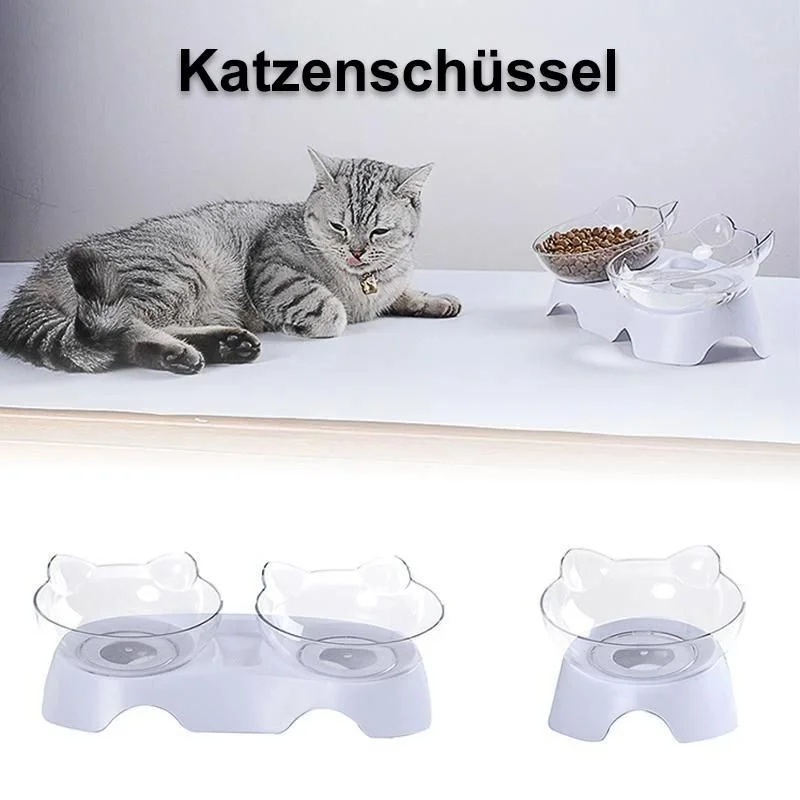 Meladen™ Schöne Katzenfütterungsschüssel (Einzel / Doppel)