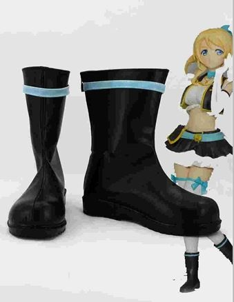 Lovelive No Brand Girls Eli Ayase Boots Cosplay Shoes
