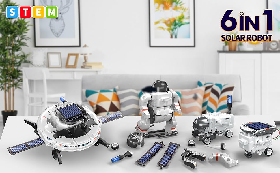 Solar Robot Kit for Kids