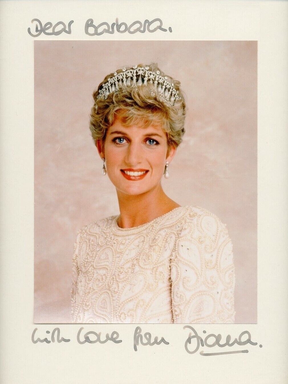 DIANA Princess Of Wales Autographed Photo Poster paintinggraph - British Royalty - preprint