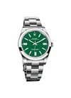 Rolex 124300 Oyster-Perpetual Green - New