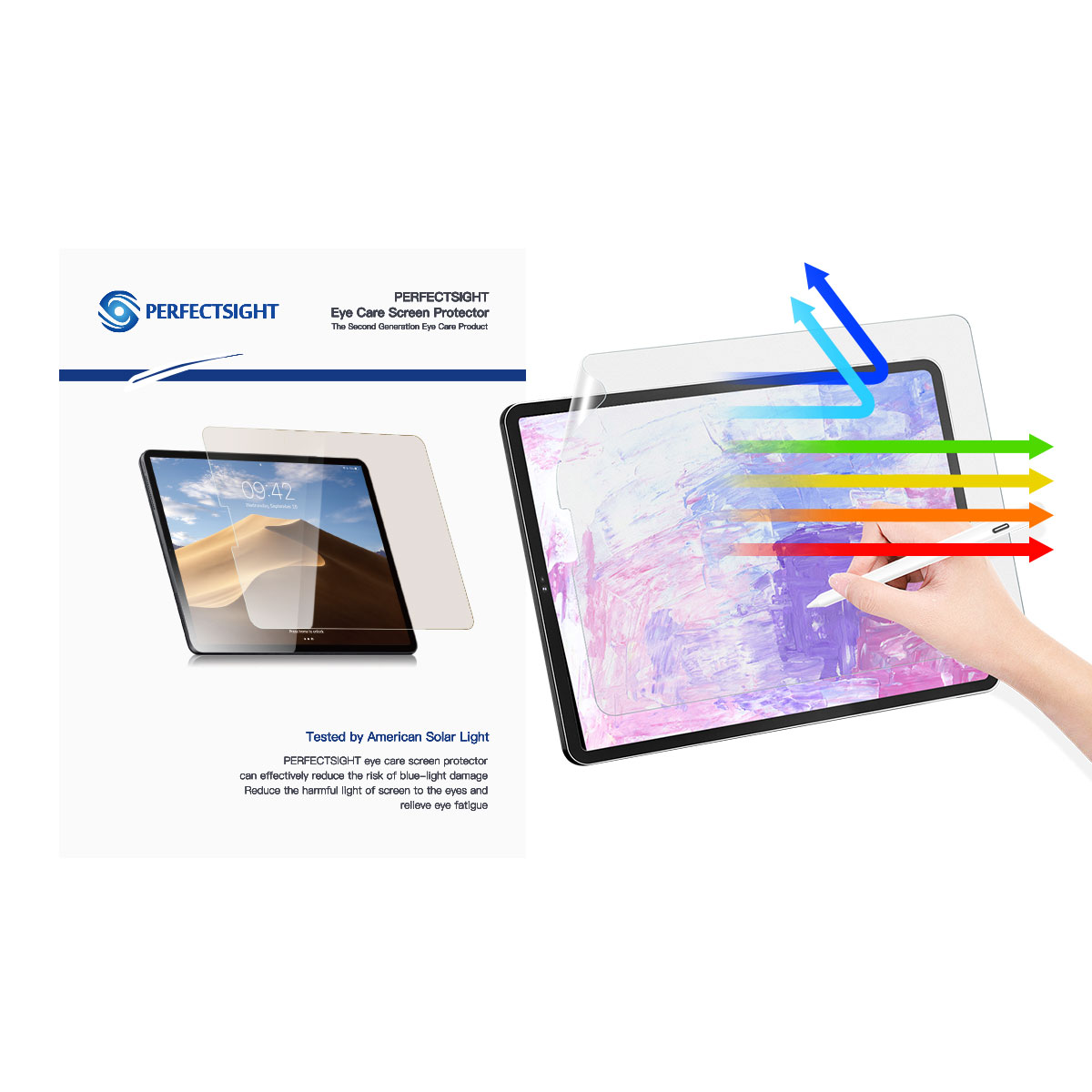 [Medical Grade] iPad Pro Paper-Matte Finish Anti-Glare Screen Protector - Anti Blue Light