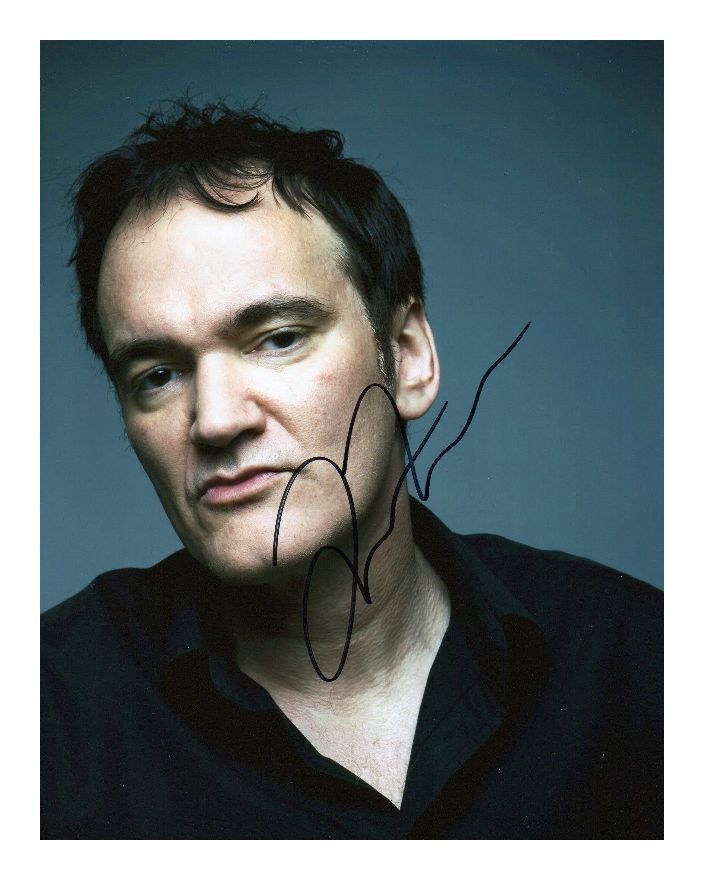 QUENTIN TARANTINO AUTOGRAPHED SIGNED A4 PP POSTER Photo Poster painting PRINT