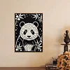 Diamond Painting-DIY Special Shaped Drill Pearl Painting Panda(30x40cm)