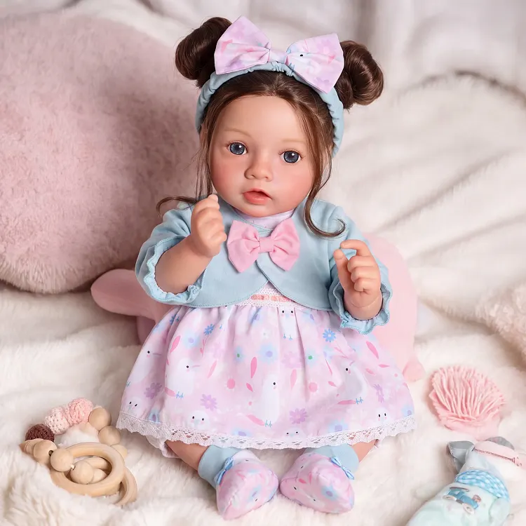 [U.S. 3&ndash;7 Days Delivery] Babeside Quiet Reborn Baby Daisy 20'' Toddler Girl Physical and Mental Accompaniment