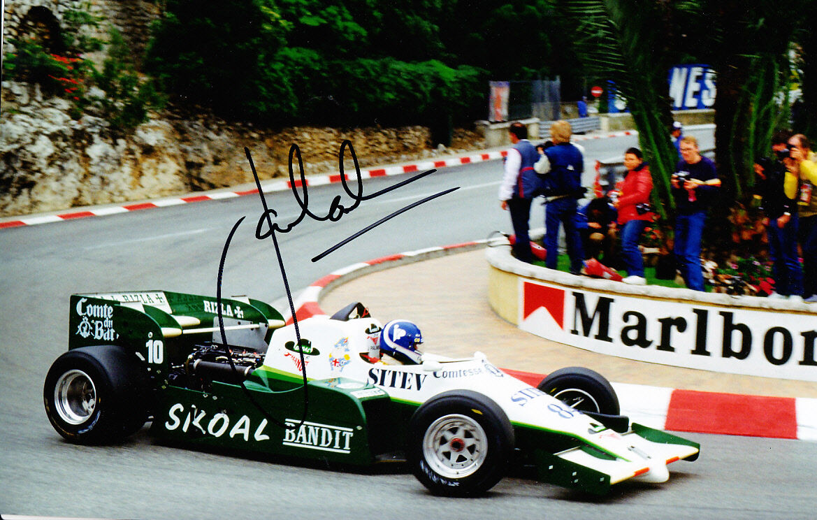 Jonathan Palmer Hand Signed RAM Photo Poster painting Monaco 12x8 1.