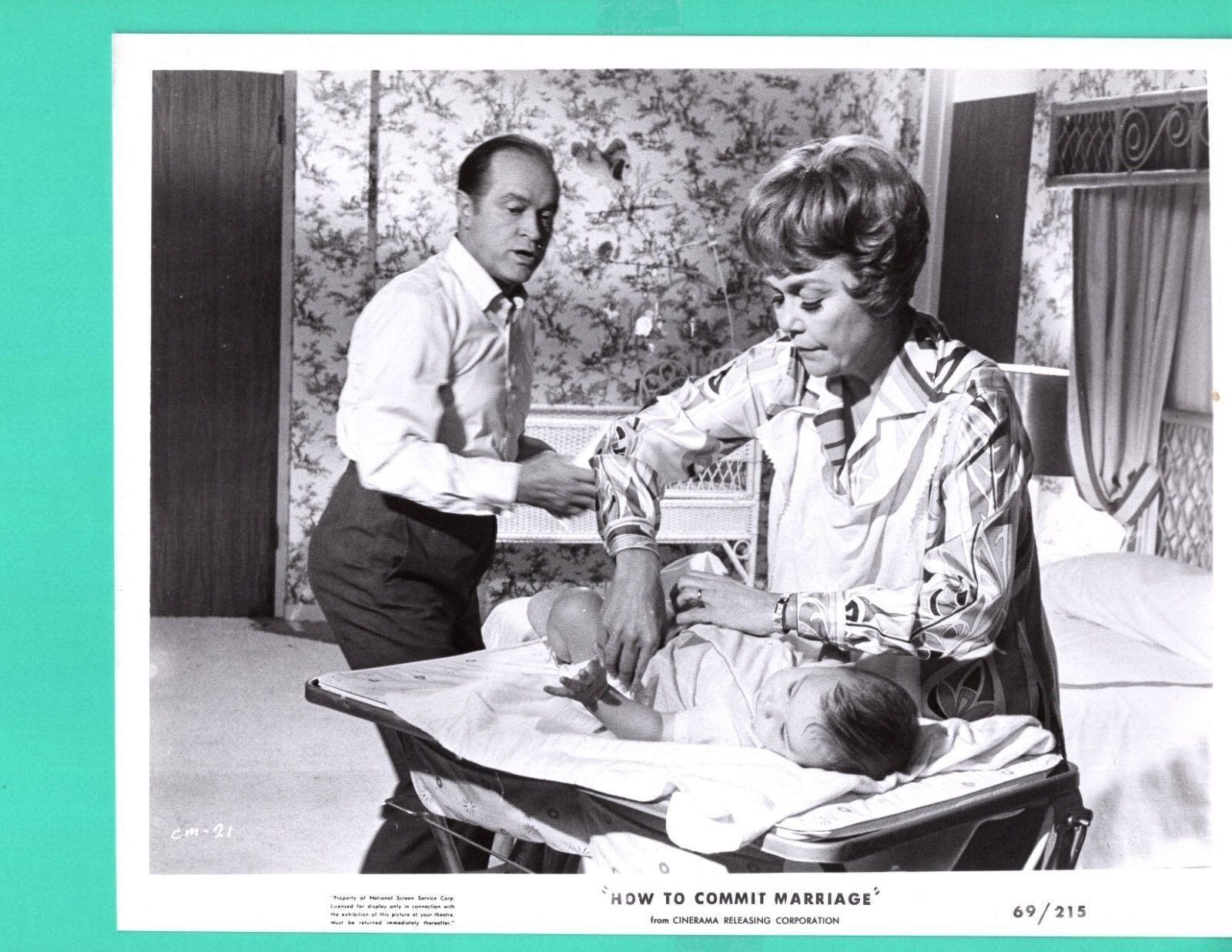 BOB HOPE JANE WYMAN 1969 Movie Promo Photo Poster painting 8x10 How To Commit Marriage