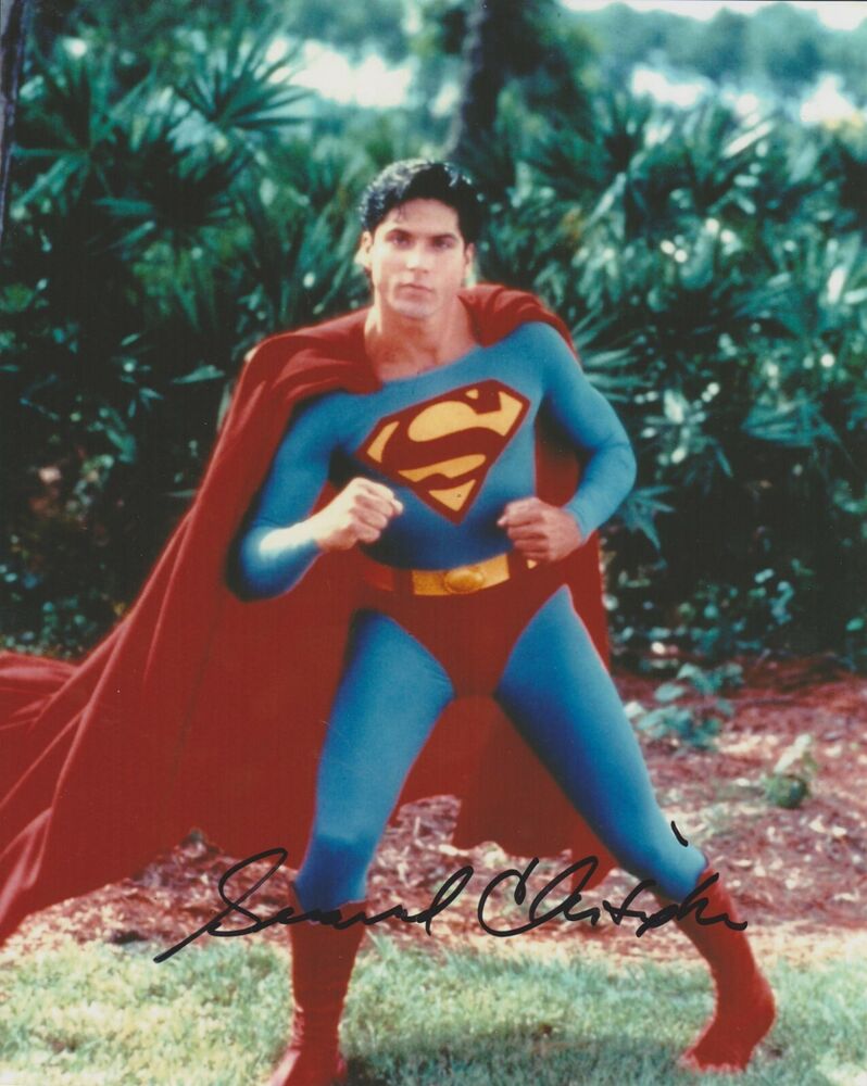 Gerard Christopher Superboy Original Autographed 8X10 Photo Poster painting #4