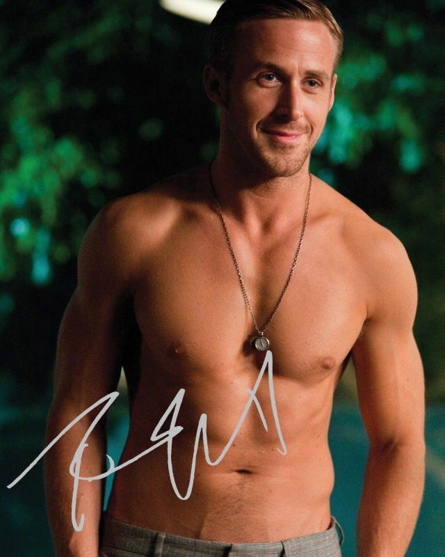 Ryan Gosling Autograph Signed Photo Poster painting Print