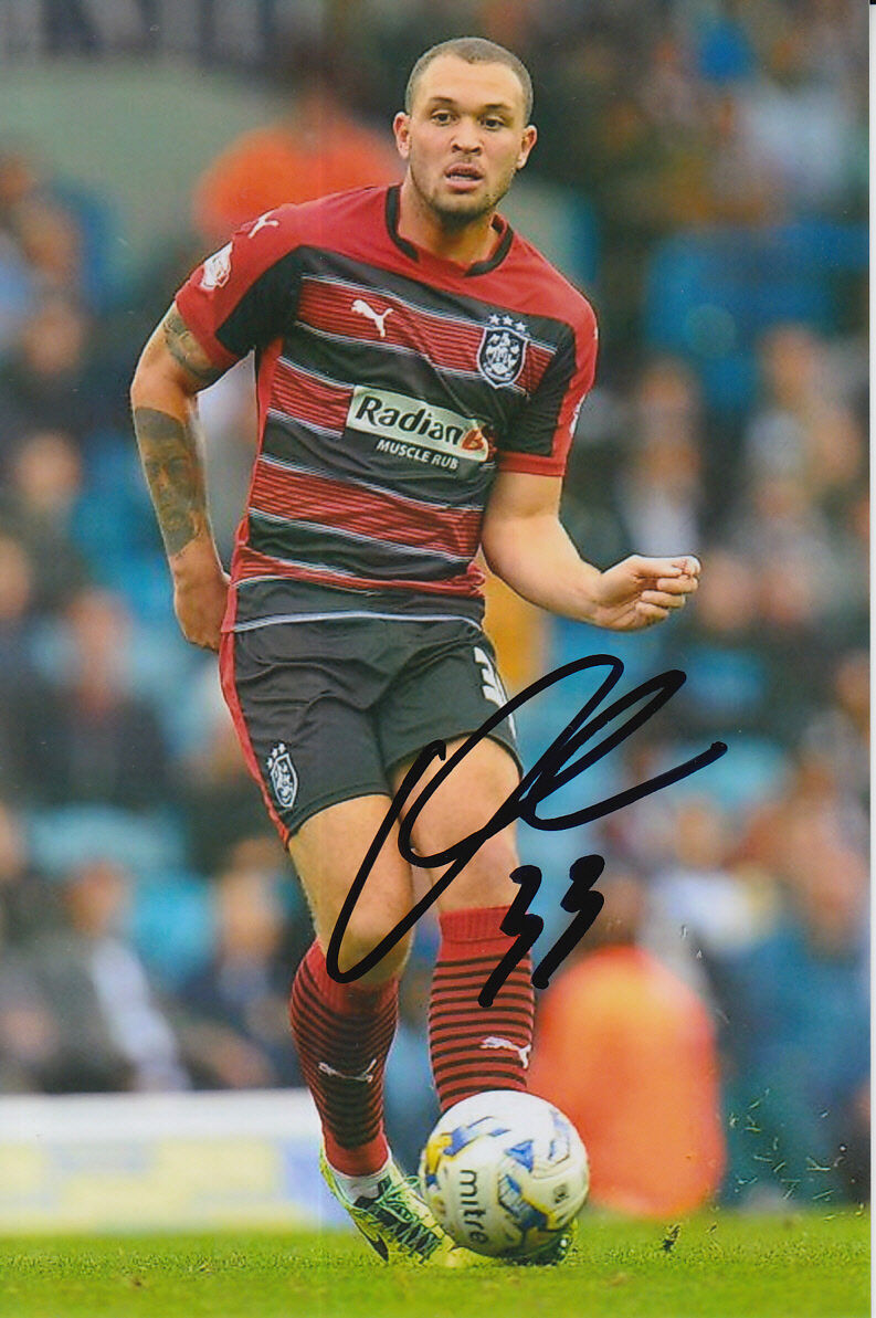 HUDDERSFIELD HAND SIGNED JOEL LYNCH 6X4 Photo Poster painting 1.