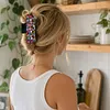 Small Floral DIY Diamond Painting Claw Clips for Adults Beginners Diamond Art Western Hair Clips Anti-Slip Design for Women Long Short Hairstyle Jewelry Supplies