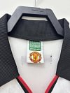 1998/1999 Retro Manchester United Away White Football Shirt 1:1 Thai Quality love fball