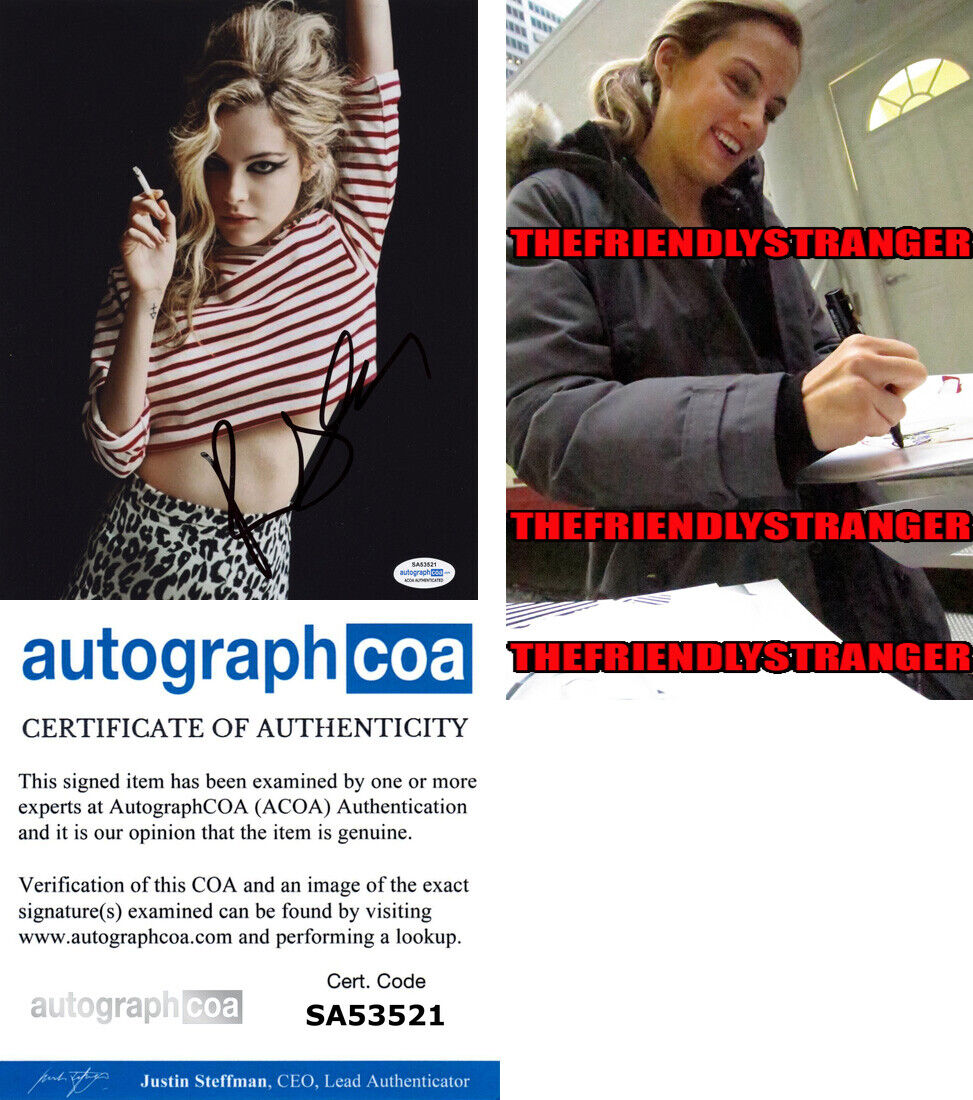 RILEY KEOUGH signed Autographed 8X10 Photo Poster painting g PROOF - Hot SEXY ACOA COA