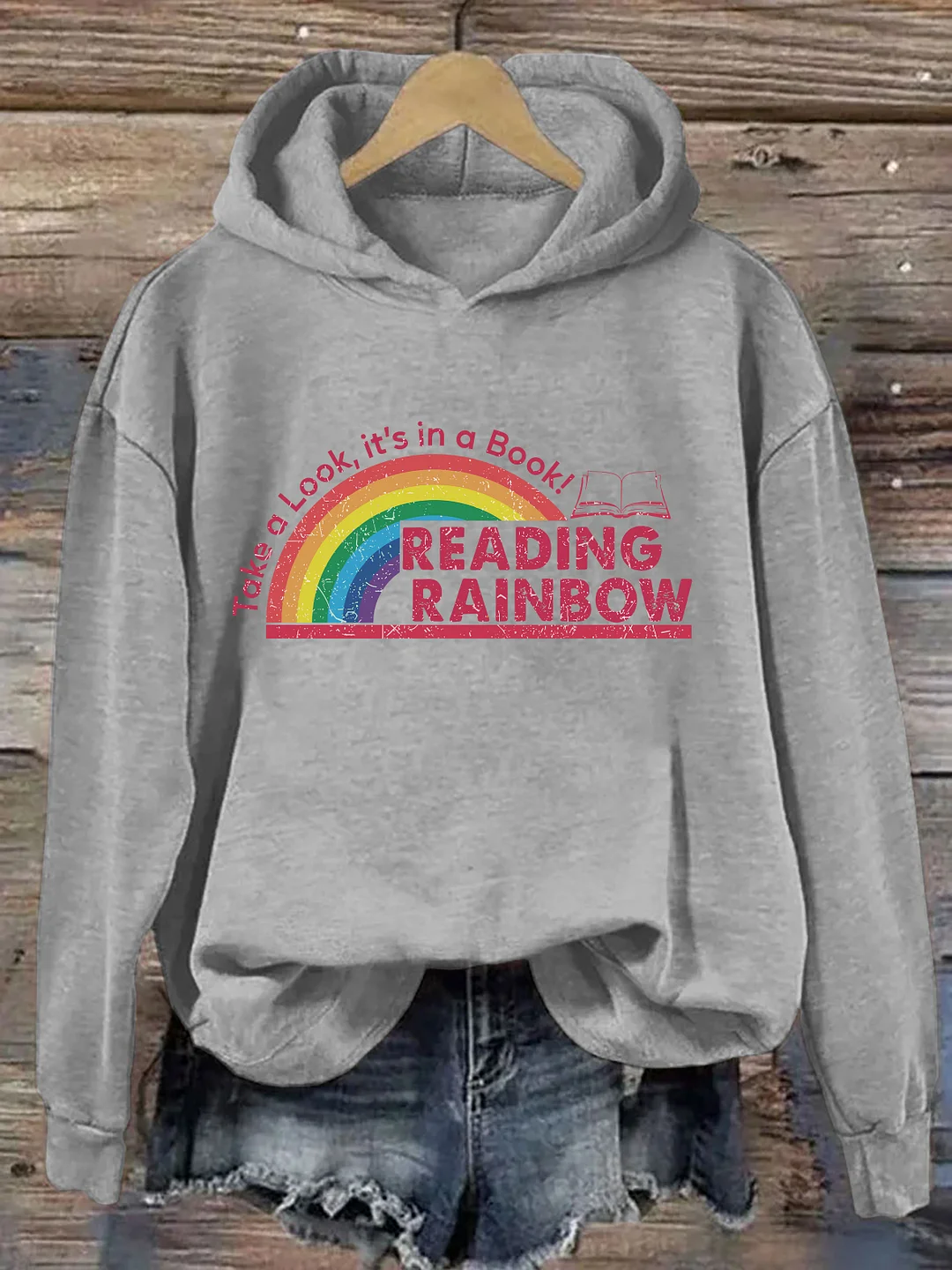 Reading Rainbow Hoodie