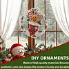Christmas Ornament Diamond Painting Kit Stocking Gingerbread 9.45x9.45in