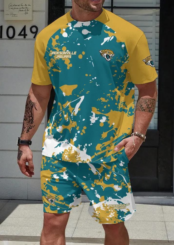 Jacksonville Jaguars Limited Edition Top And Shorts Two-Piece Suits