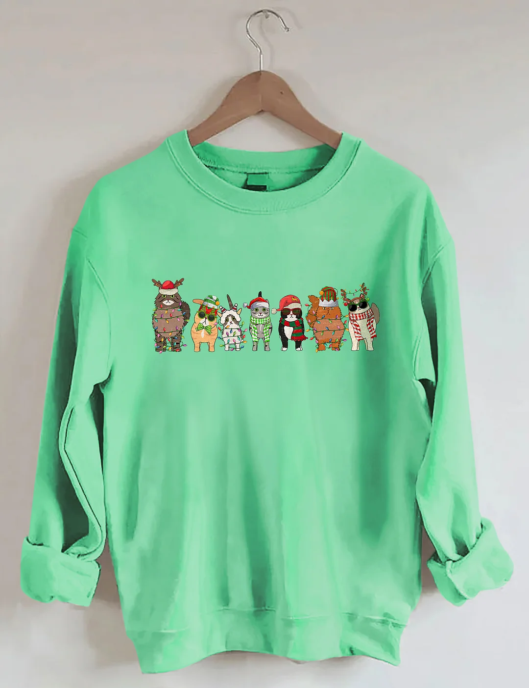 Cat Christmas Sweatshirt