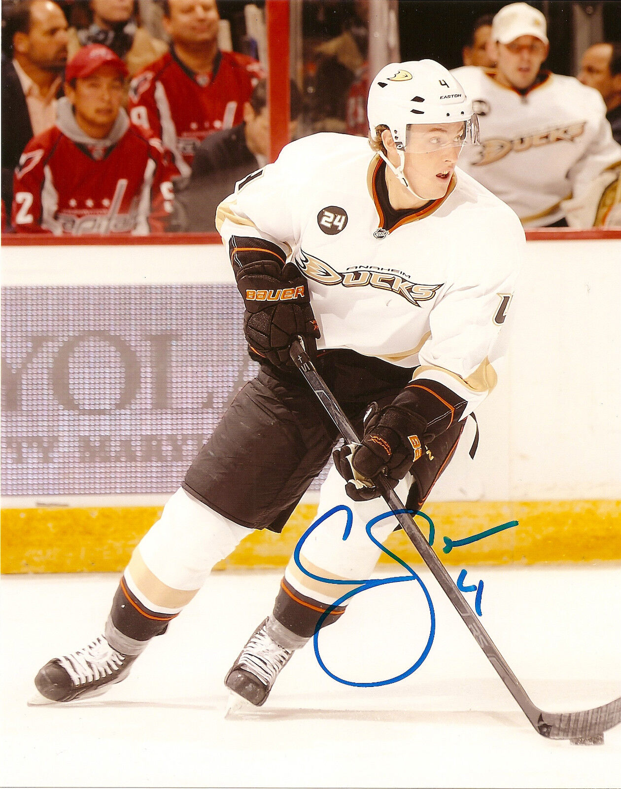 Anaheim Ducks Cam Fowler Signed Autographed 8x10 Photo Poster painting COA