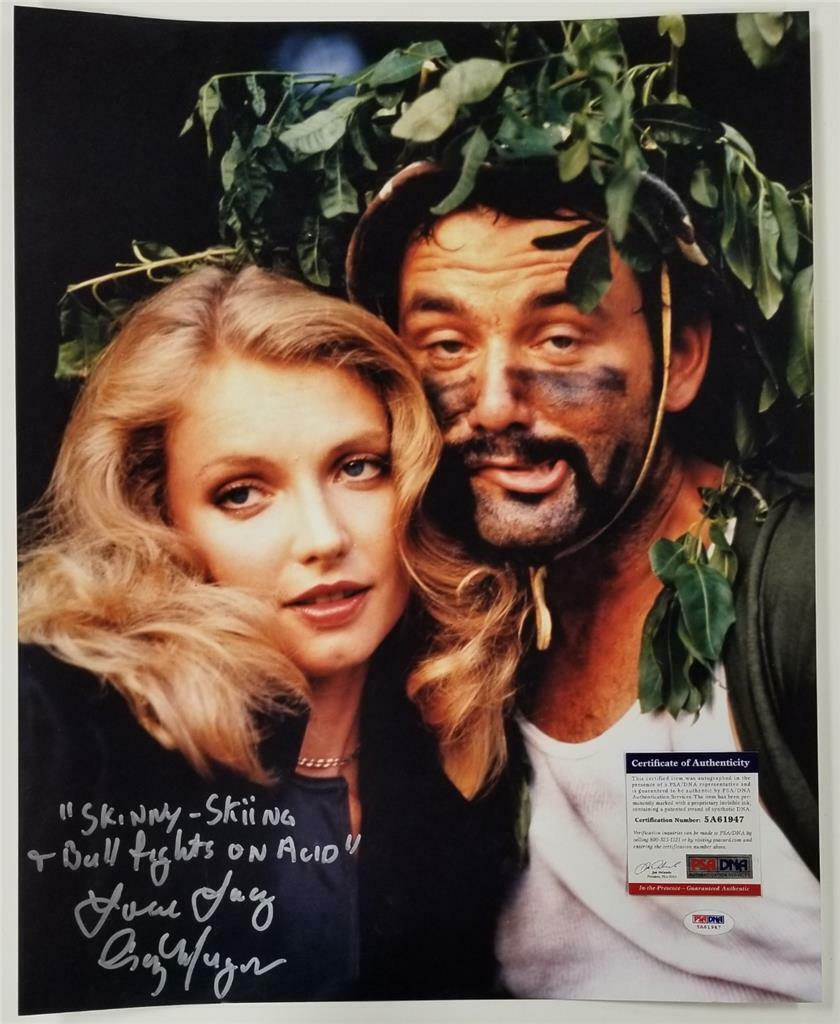 Cindy Morgan signed Caddyshack 16x20 Photo Poster painting #2 Long Inscription (B) ~ PSA/DNA COA