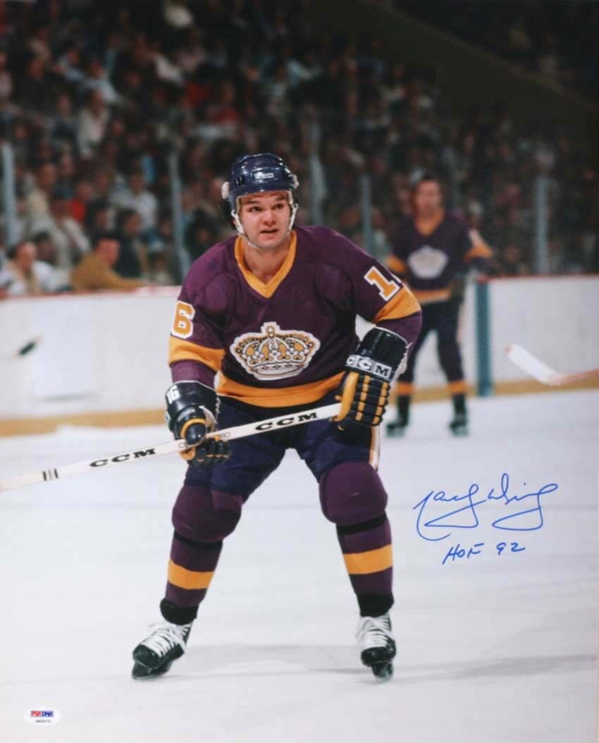 Marcel Dionne SIGNED 16x20 Photo Poster painting + HOF 92 Los Angeles Kings PSA/DNA AUTOGRAPHED