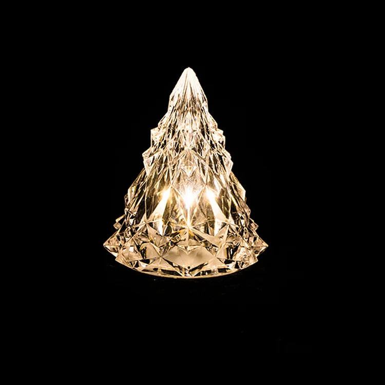 Christmas Crystal Diamond Christmas Tree Table Lamp