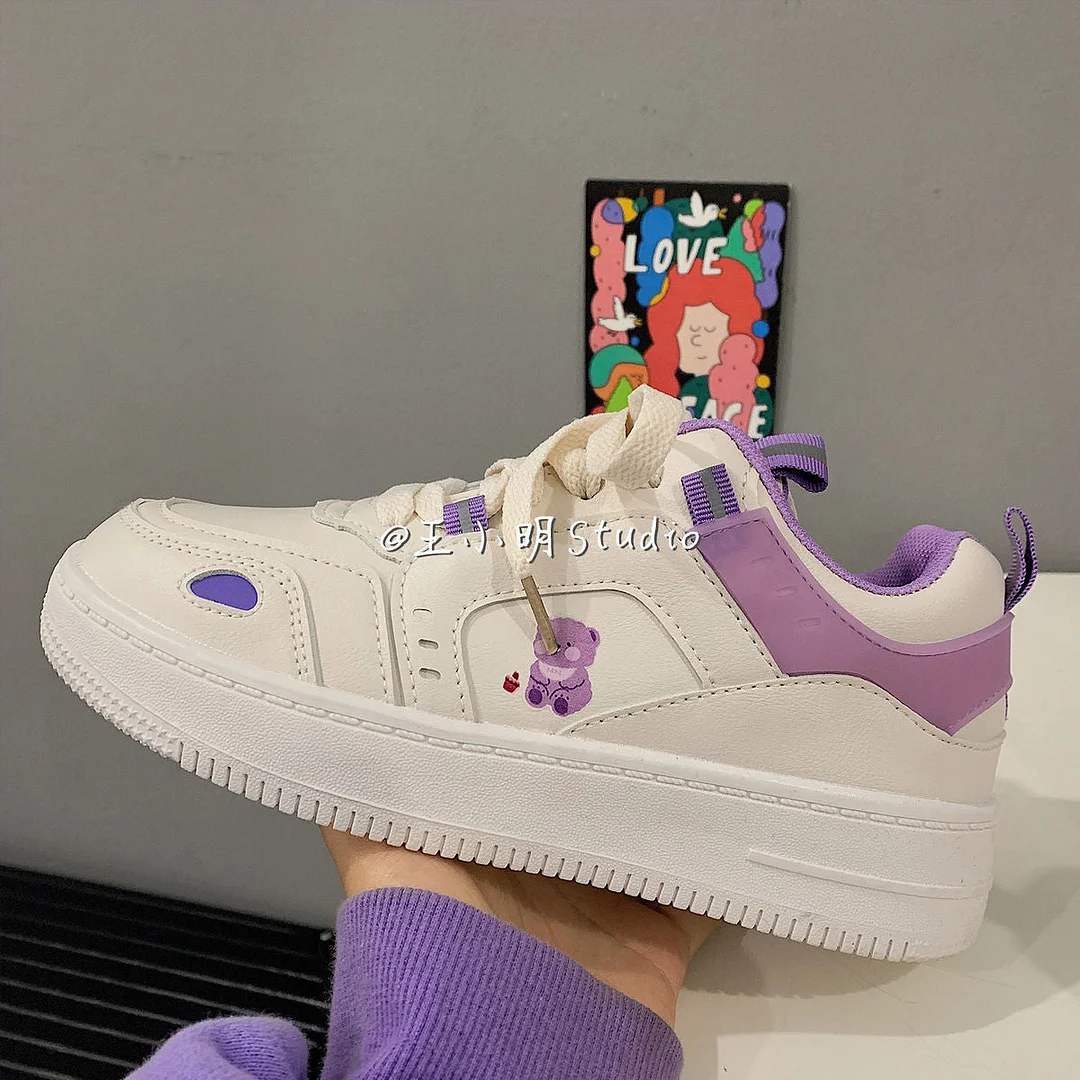 Internet Celebrity Ins White Shoes Female 2021 Student New Board Shoes Platform Shoes Sneakers Women shoes for women sneakers