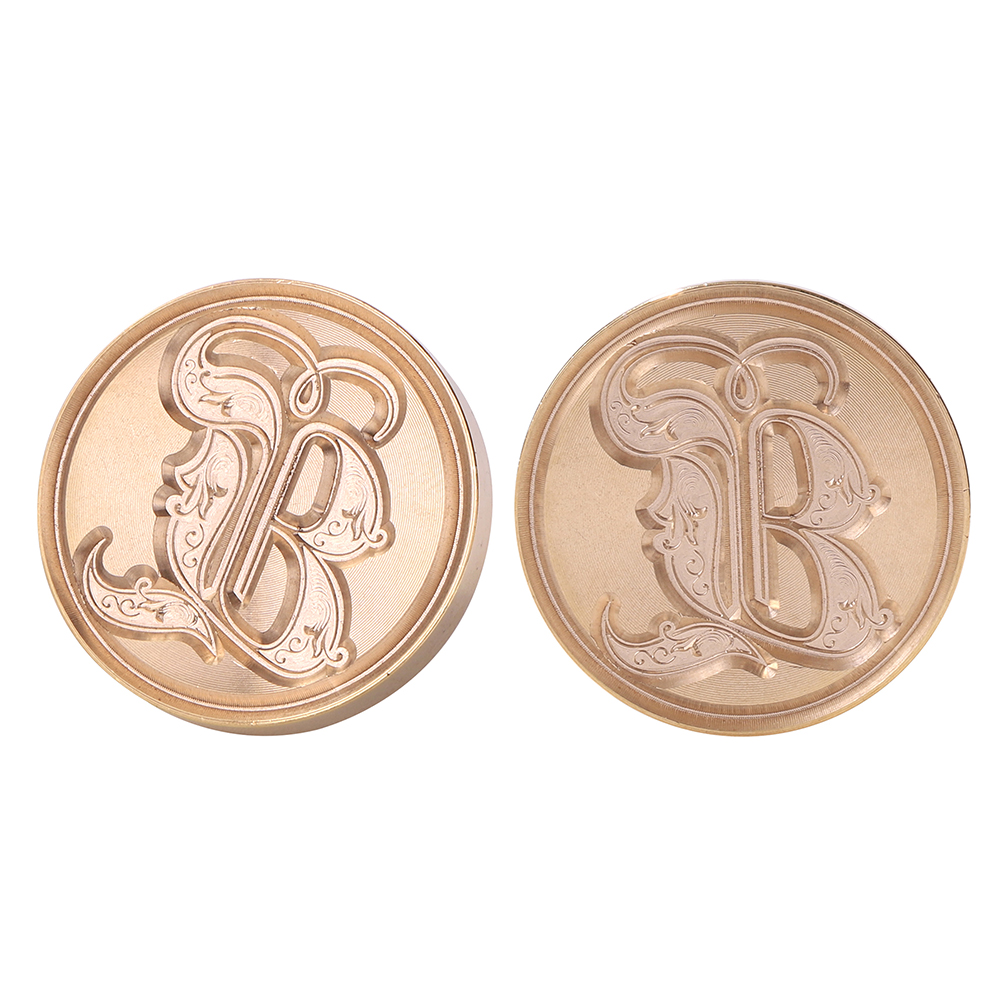 

30mm Alphabet Letters B Wax Sealing Stamp Head - Wax Seal Stamp, 501 Original